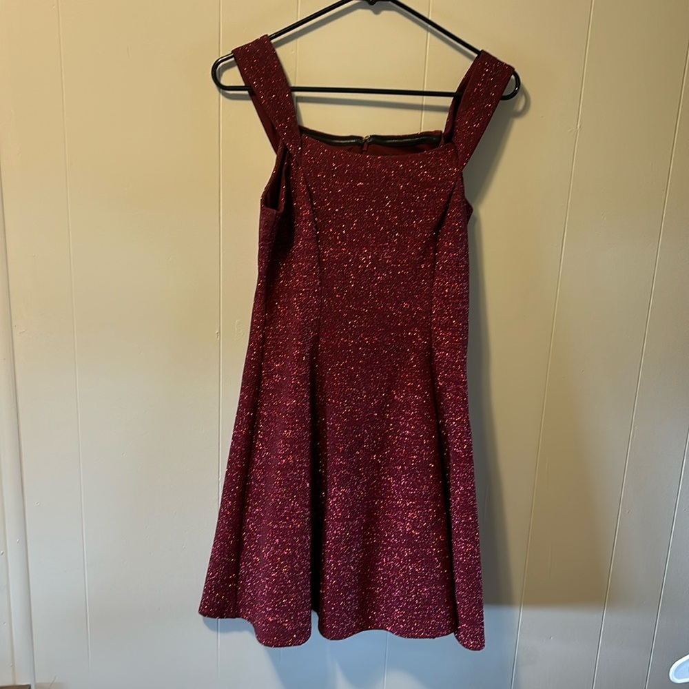 ✨Sparkly✨ Burgundy Dress